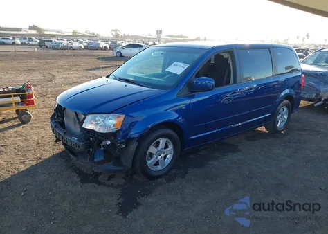 2011 Dodge Grand Caravan Mainstreet из США, поврежденный, VIN 2D4RN3DG4BR617351
